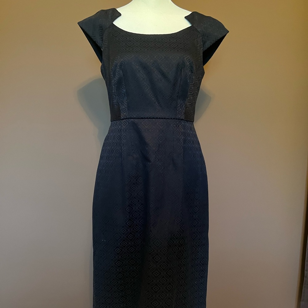 Maggie London little black dress, size 4, black.